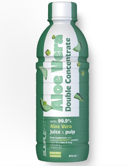 ALOE VERA, Blattsaft & Blattmark (99,9%) - 675 ml- Cod.: INTB060