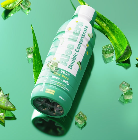 ALOE VERA, Blattsaft & Blattmark (99,9%) - 675 ml- Cod.: INTB060