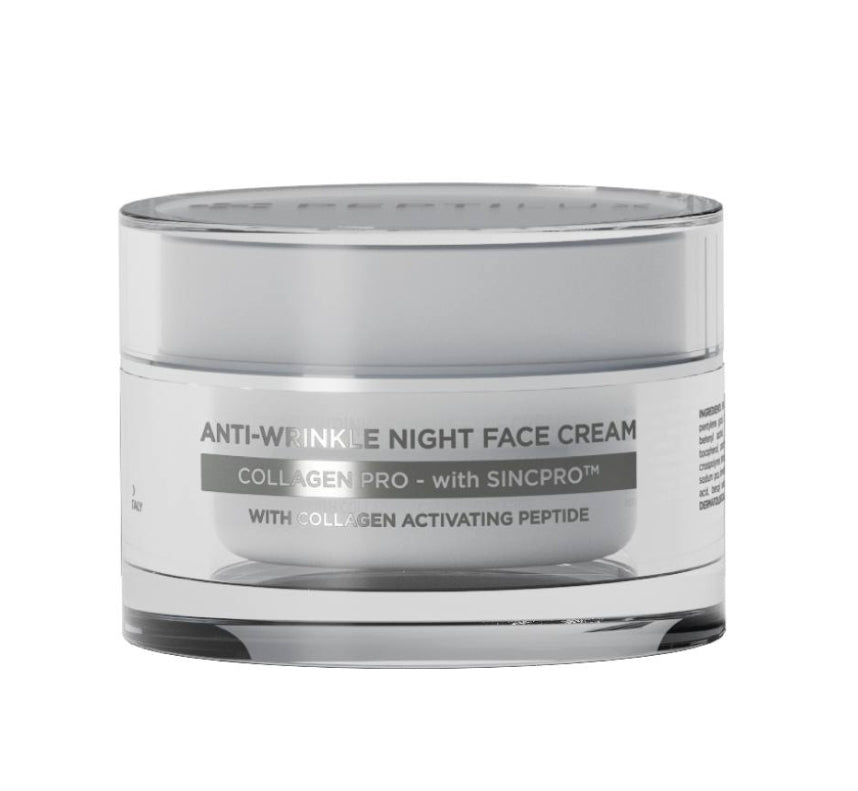 Anti Falten Nachtcreme 'Collagen Pro' - LUX003