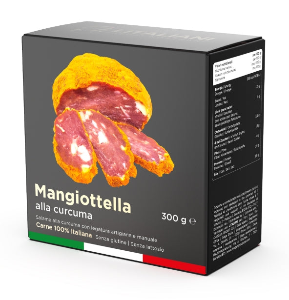 Mangiottella mit Kurkuma 300 g Cod. LIT0062