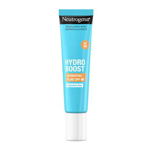 Neutrogena Hydro Boost SPF50 Hydrating Fluid, Travel Size