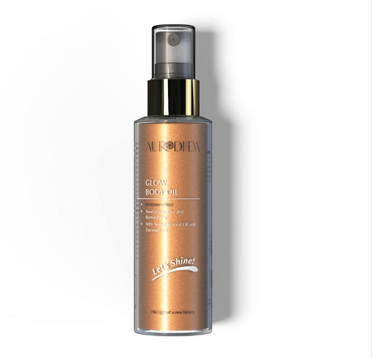 GLOW BODY OIL – Pflegendes Körperschimmeröl für seidigen Glanz - 100 ml- U20B