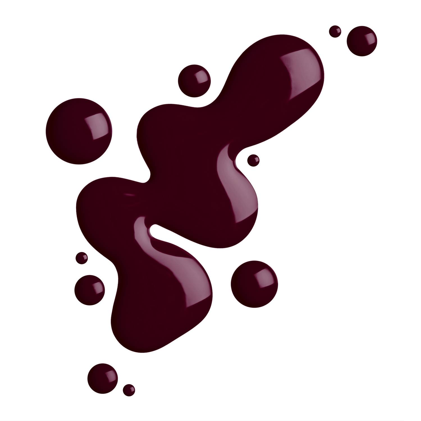 Nagellack mit Gel-Effekt(Dark Wine) - SM14
