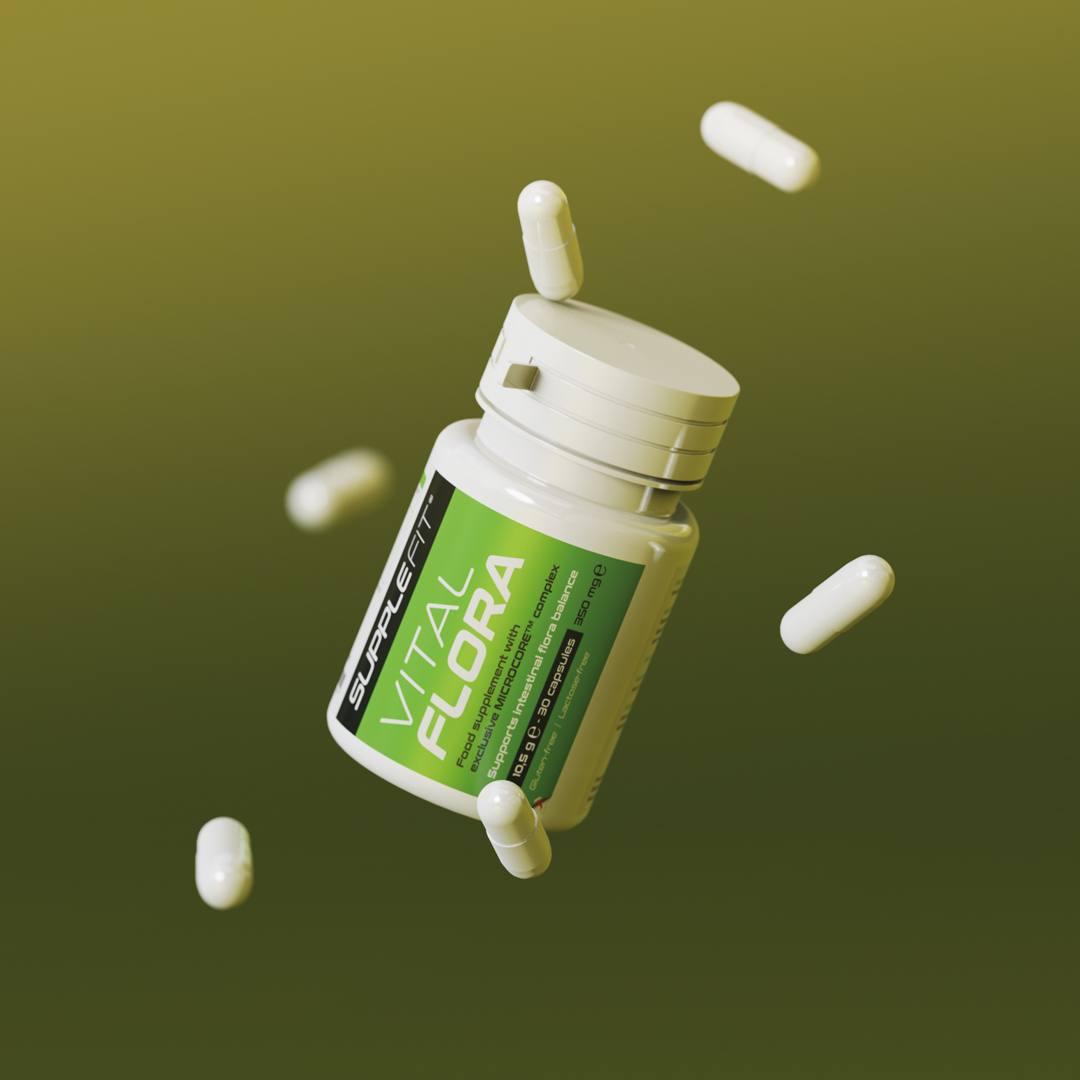 INTB049 Vitalflora Nahrungsergänzungsmittel in Kapseln