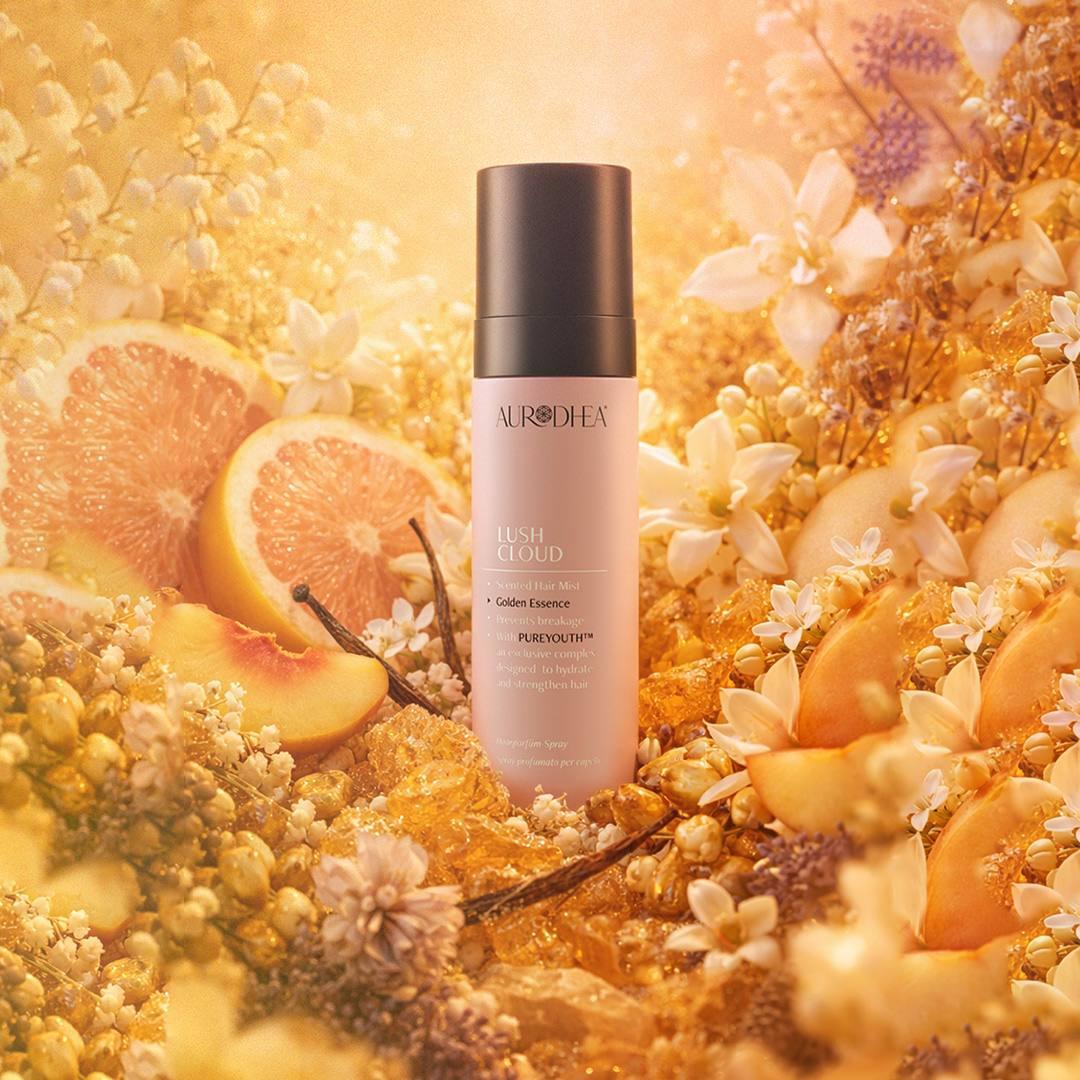 LUSH CLOUD Golden Essence - Haarparfüm-Spray - SHM004
