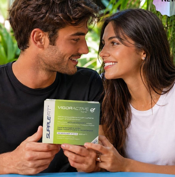 VIGORACTIVE | Nahrungsergänzungsmittel in Gelform 30 Portionssticks à 10 ml | Mit dem exklusiven Komplex ACTIVE-CHARGE - Cod. INTB053